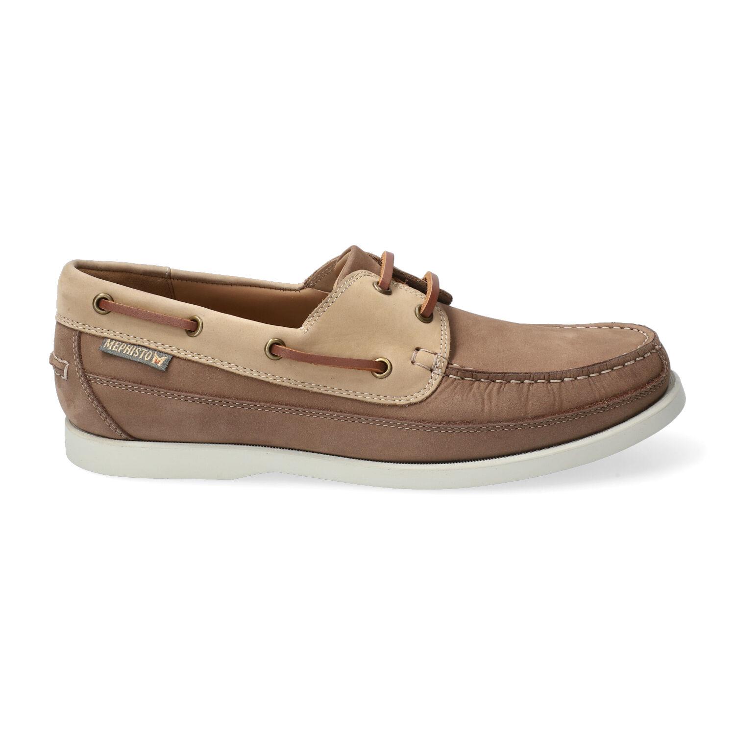 lacets homme modèle Boating Taupe - Mephisto